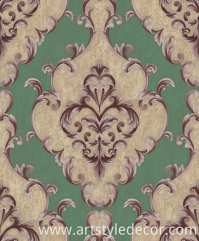 vintage exquisite non-woven wallpaper